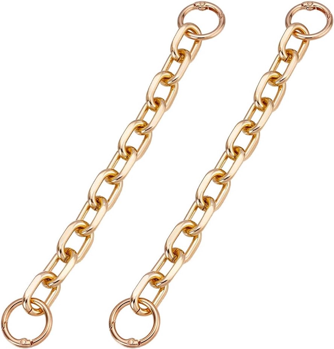 Wallet Extension Chain 20cm - Gouden Tas Ketting - Comfortabele Draagervaring - 2 Stuks - ShopVlot