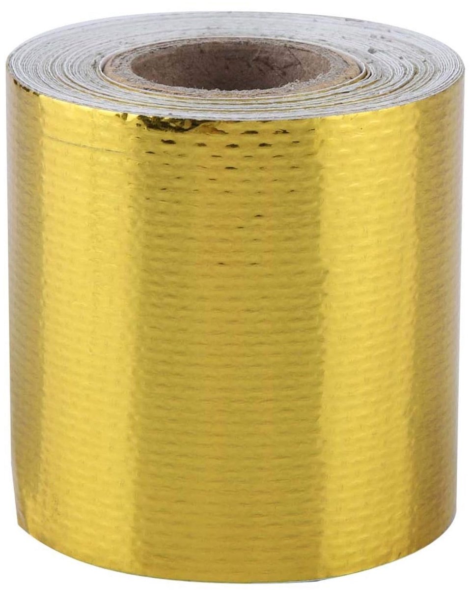 Aluminium tape 5 m x 5 cm - zelfklevend aluminium folie - warmtebestendig - ideaal voor onderhoudstaken - ShopVlot
