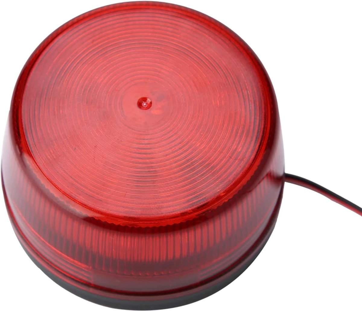 Signaalwaarschuwingslicht - Ronde rode LED - Flitslicht voor verkeersdrempels - Verhoogt zichtbaarheid op de weg - ShopVlot