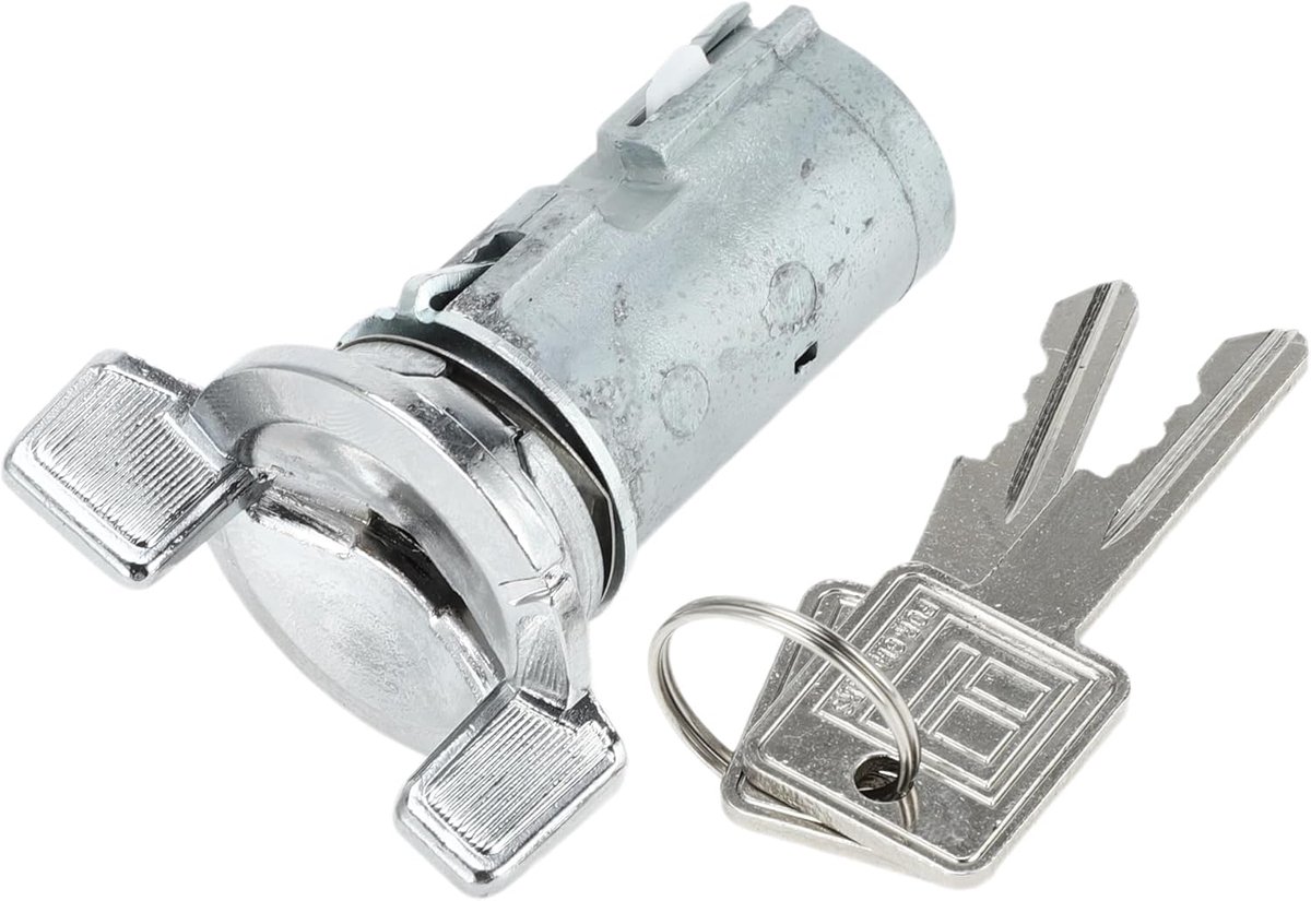 Ignition lock shaft set - met 2 sleutels - voor diverse Chevrolet modellen - vervangingsonderdeel voor auto - ShopVlot