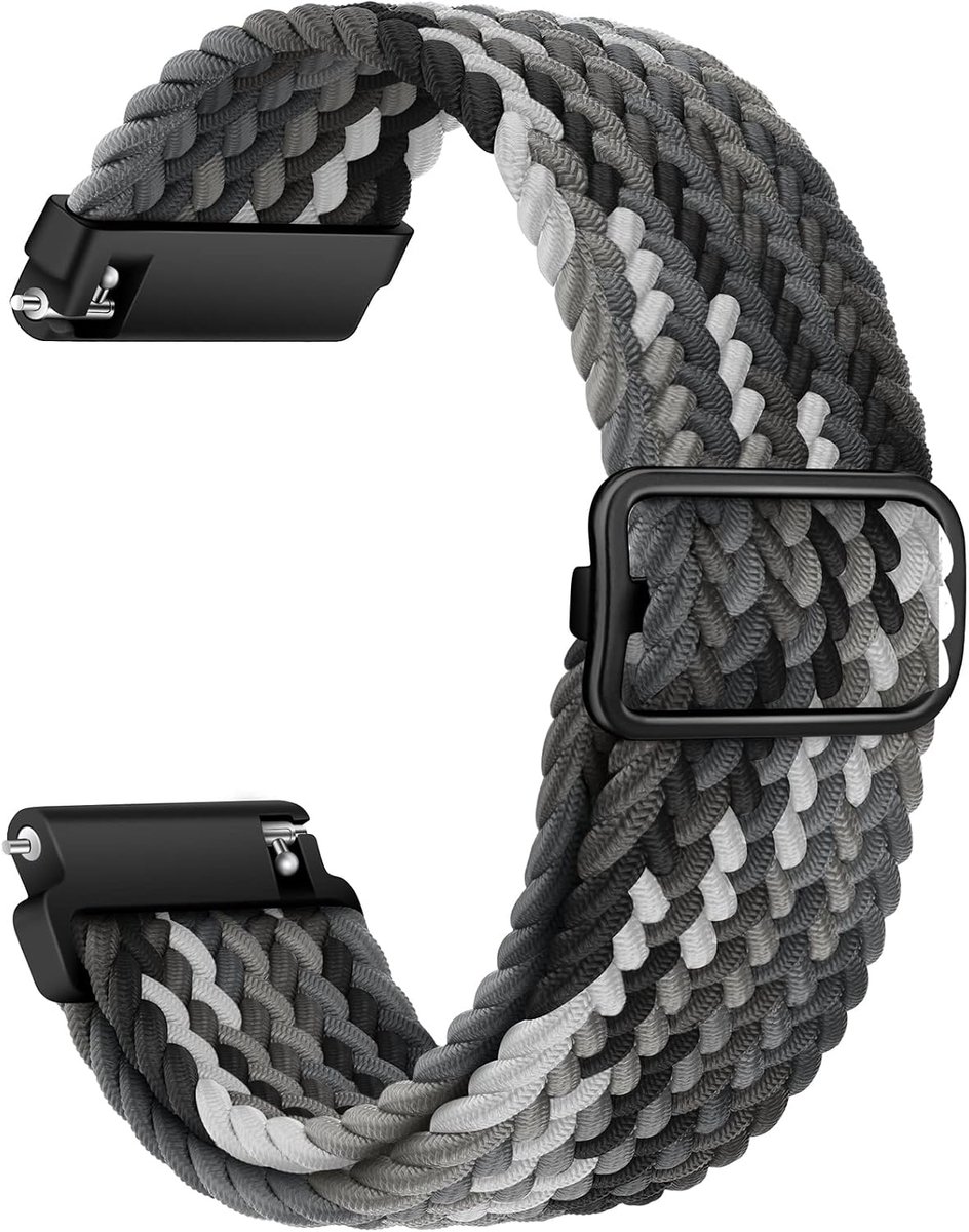 Quick Release Strap 22 mm - Verstelbare Elastische Armband - Elegant en Ademend - Voor Smartwatches en Horloges - ShopVlot