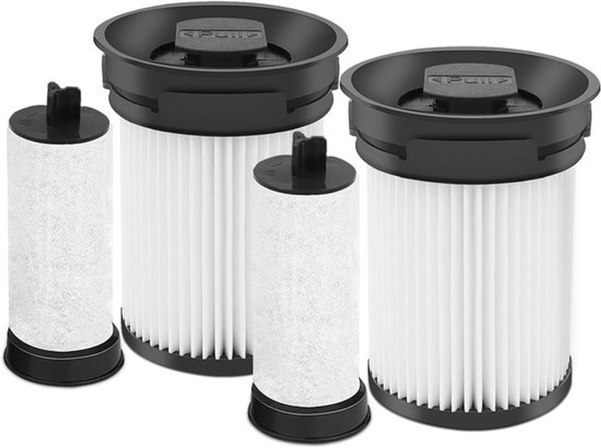 2x Fijnstoffilter set geschikt voor Miele Triflex HX1 Facelift & HX2 steelstofzuigers Alternatief vervanging filter HX-FSF