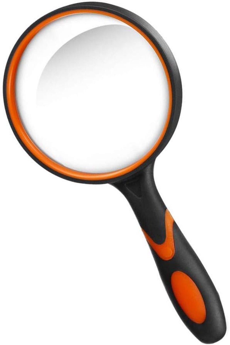 Leesloep 75 mm - Soft rubberen handvat - Antislip - Ideaal voor lezen en inspecties - ShopVlot