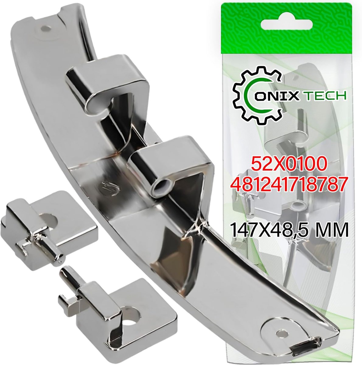 Door hinge for washing machine with original code 481241718787 52X0100 L79E001A5 LT9L001A5 for Fagor for San Georgio - ShopVlot