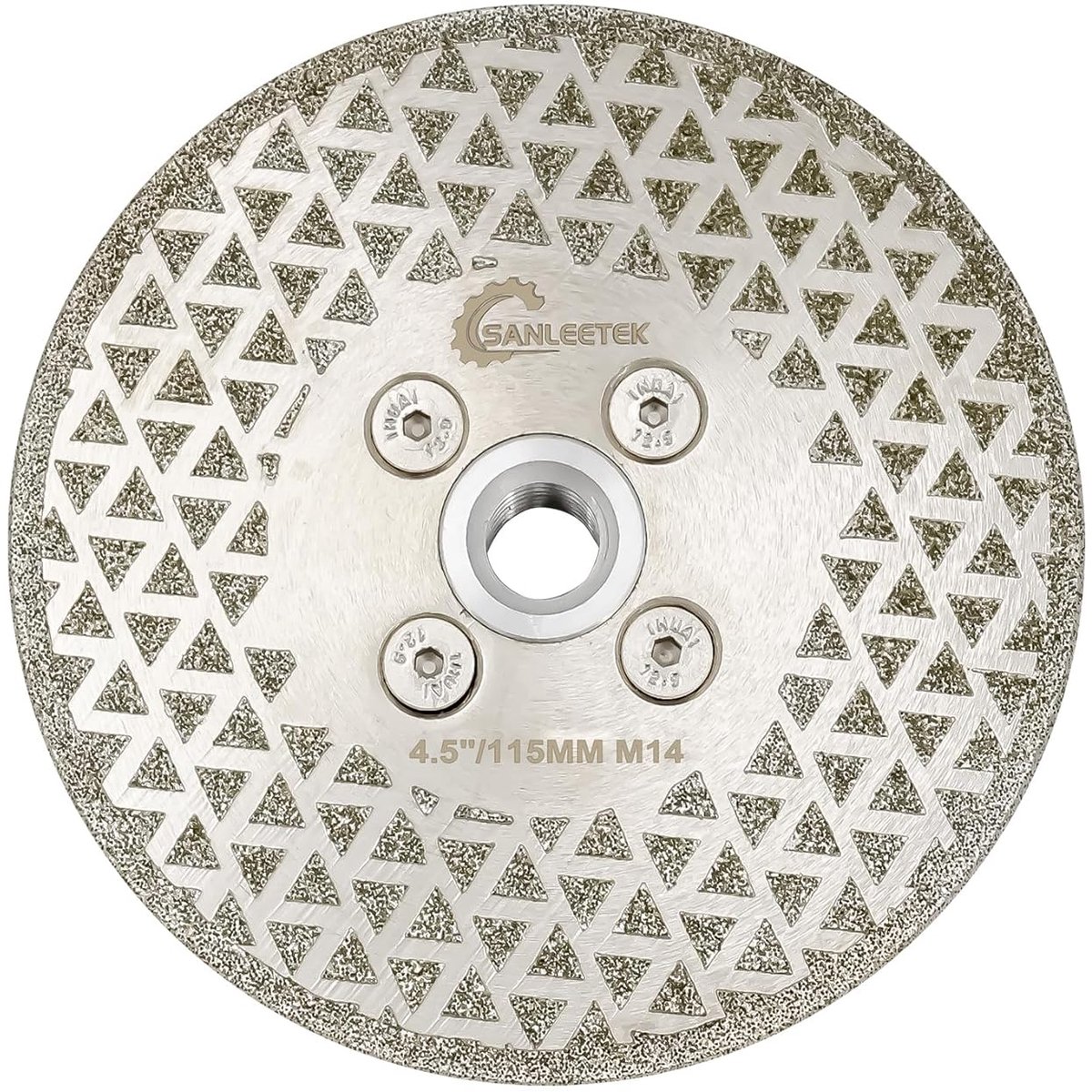 Diamond Cutting Disc 115 mm Galvanic Saw Blades - for Cutting and Grinding Granite, Marble, Ceramic, Porcelain, Tiles - ShopVlot