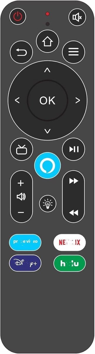ZUMKUNM Smart voice replacement remote control (3rd generation) with TV controllers suitable for Fire TV Stick (Lite - ShopVlot