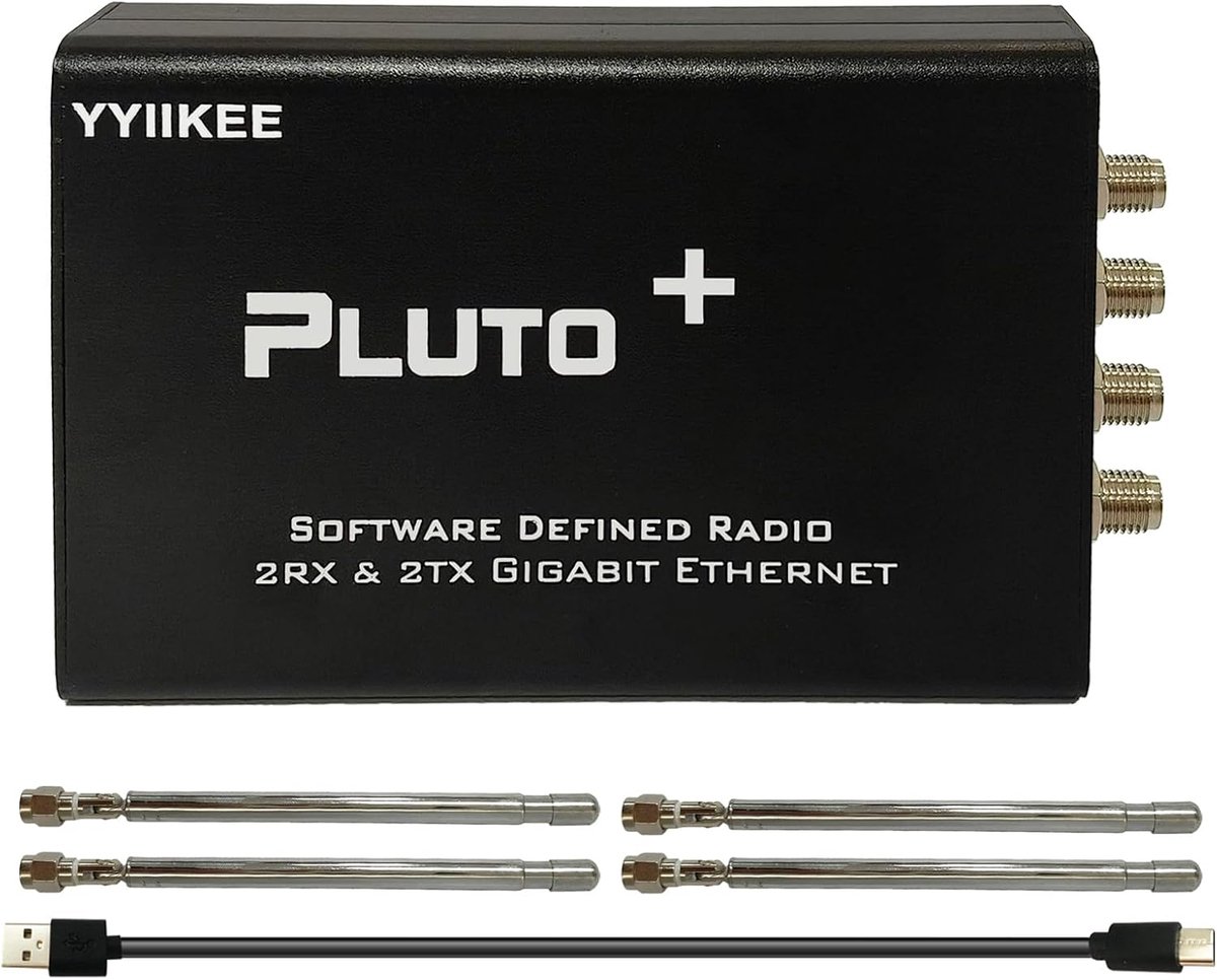 Pluto+ Software Defined Wireless Transceiver, 70MHz-6GHz SDR with 2TX/2RX, AD9363 Compatible Zynq-7010 FPGA Gigabit - ShopVlot