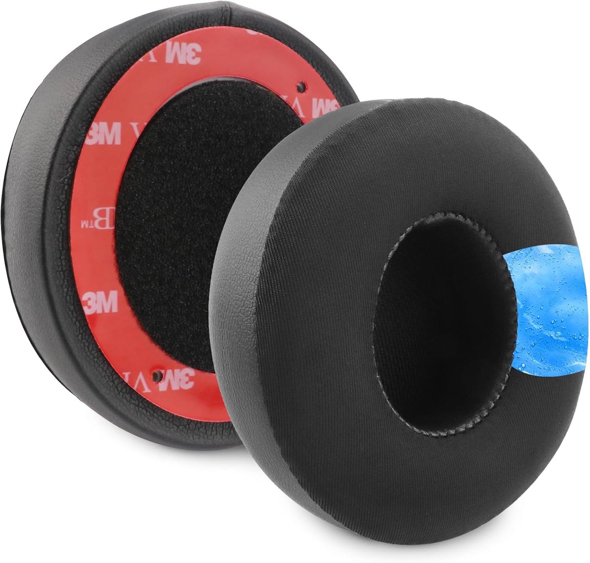 Solo 2 Replacement Gel Pads Compatible with Beats Solo 2 and Solo 3 Wireless Memory Foam Headphones Repair Part - ShopVlot