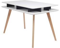 Spider - Solid Wood / MDF Console Table 120x70x75 - FBasic - Home Office Desk PC - ShopVlot