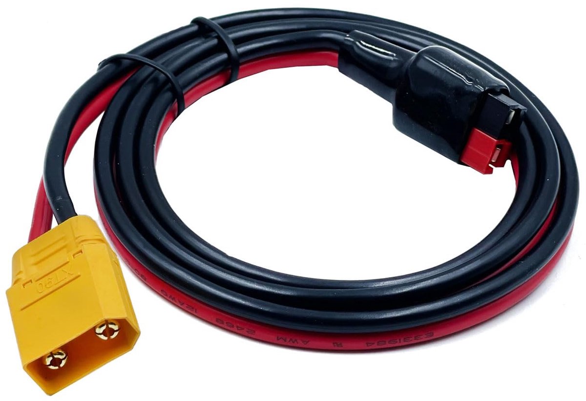 Solar Cable Extension Cable for XT90 to Anderson 45A Solar Panel Extension Cable (Male) - ShopVlot
