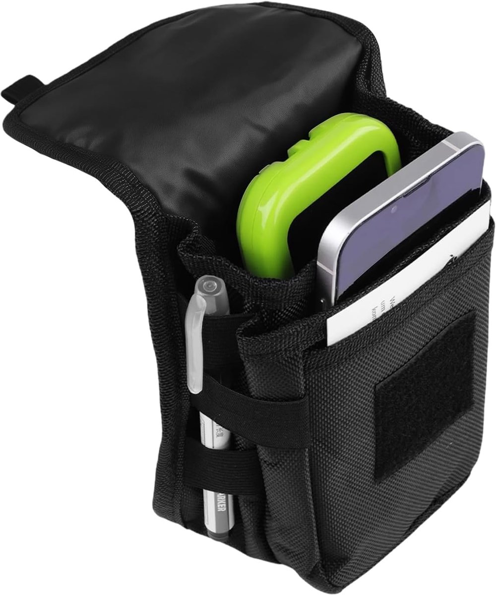 Men's Waist Bag, Phone Belt Bag, Multifunctional, Compatible with Various Laptops, Small Tool Bag, Small Tool Bag for - ShopVlot