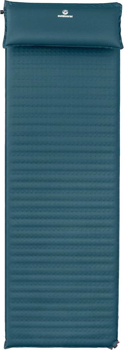outdoorer Trek Bed Flex Self-Inflating Sleeping Mat, Large Self-Inflating Sleeping Mat with Cushion, Trekking Mat and - ShopVlot