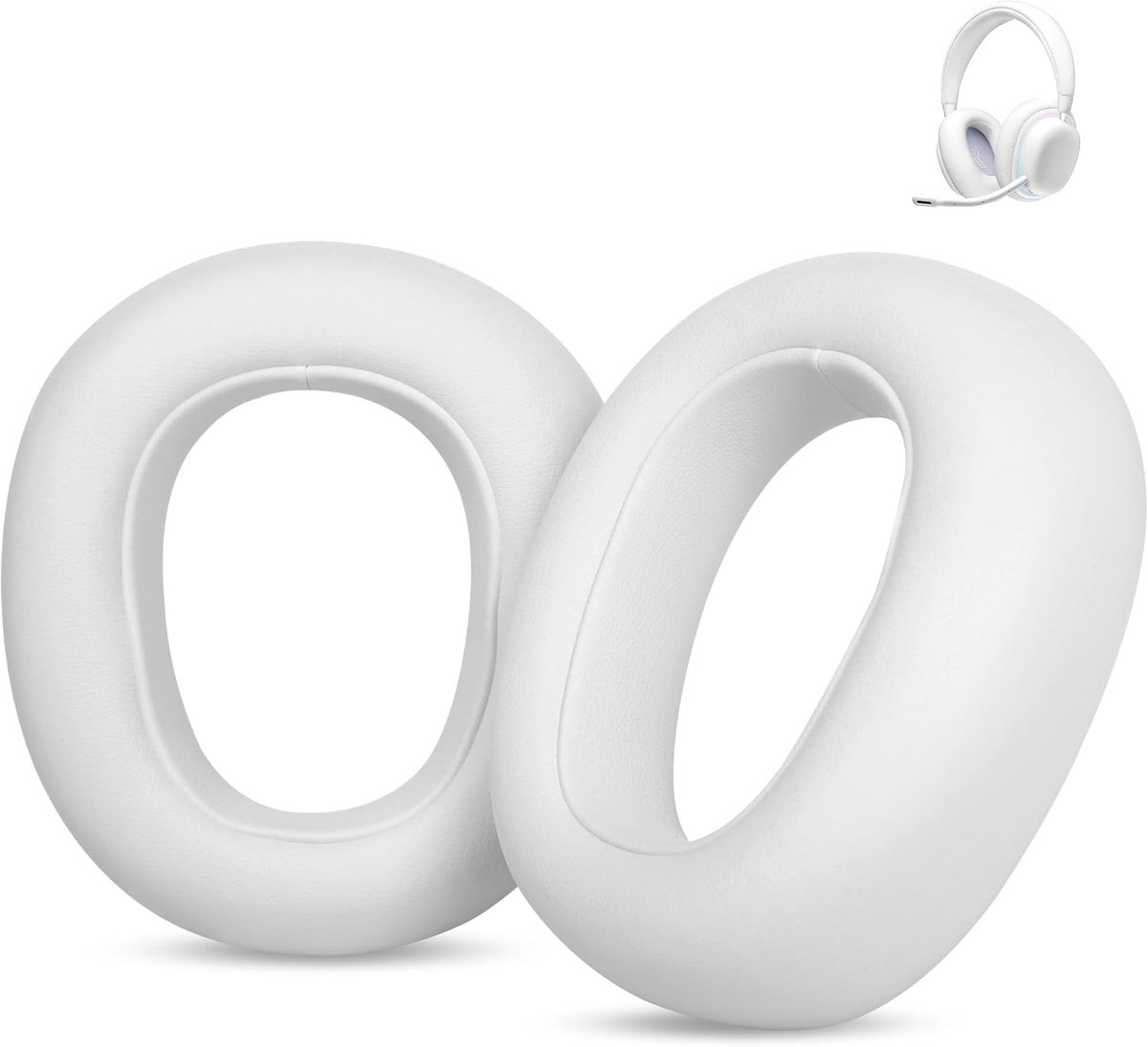 Replacement Ear Pads Compatible with Logitech G735 Headphones Ear Pads Replacement with Protein Leather - ShopVlot