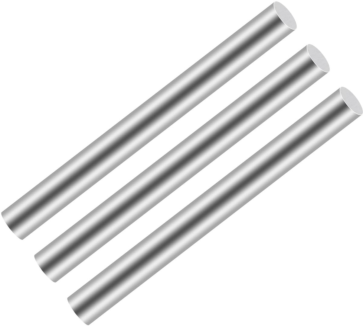 304 Stainless Steel Rods, 150mm Length Diameter 12mm Stainless Steel Solid Shaft Lathe Rod for Gardening Decoration - ShopVlot