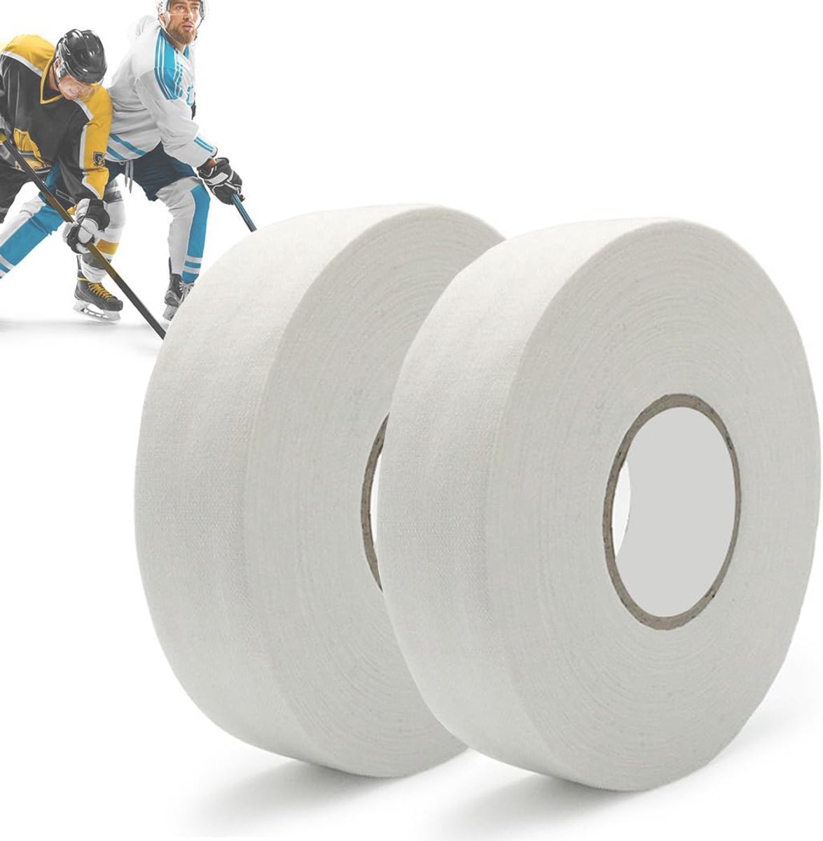 2 Rolls Non-Slip Hockey Grip Tape, Sports Handles, Self-Adhesive, Wear-resistant Racket Band for Badminton Grip, Golf - ShopVlot