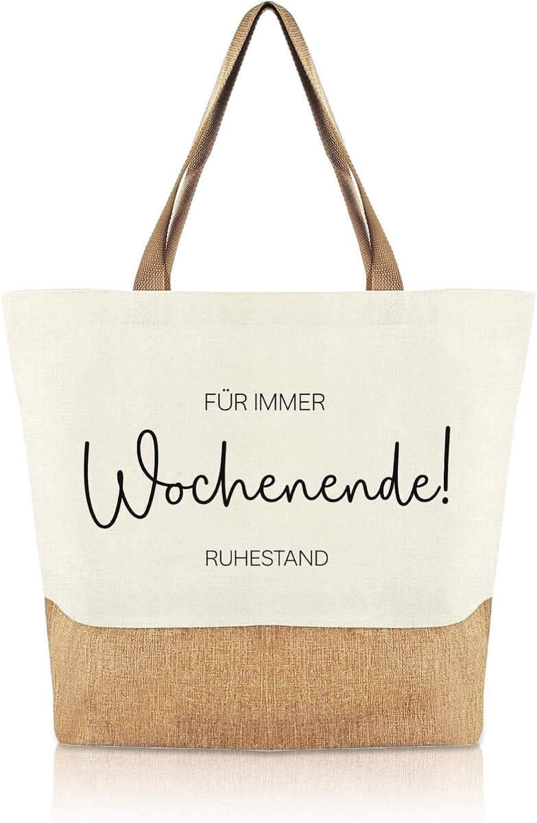 Jute katoenen tas als verjaardagscadeau - ShopVlot