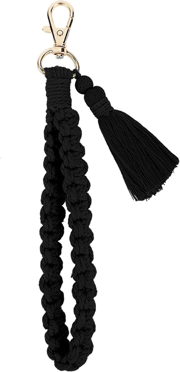 Pols Sleutelhanger Kwastje - Boho Design - Polsbandje met Sleutelhouder - Handig voor Vrouwen - ShopVlot