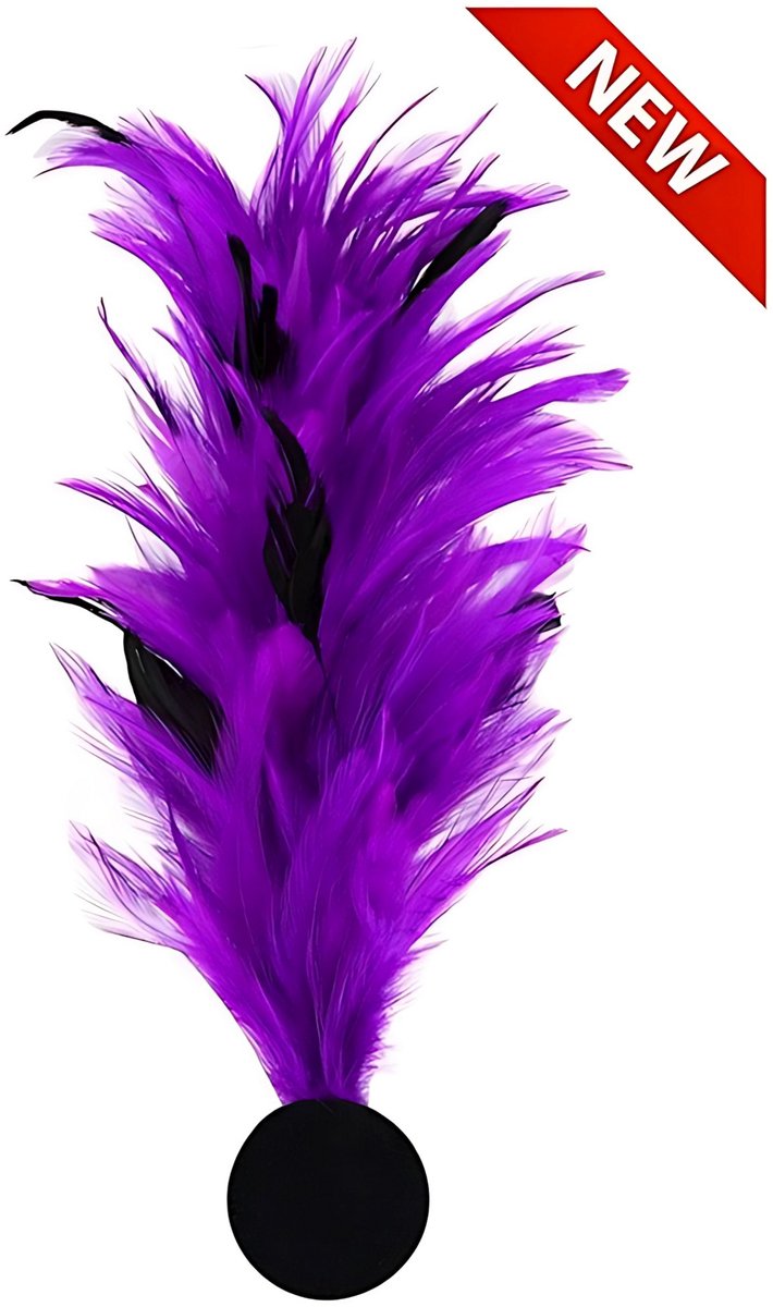 Opspeldbare veren in verschillende kleuren