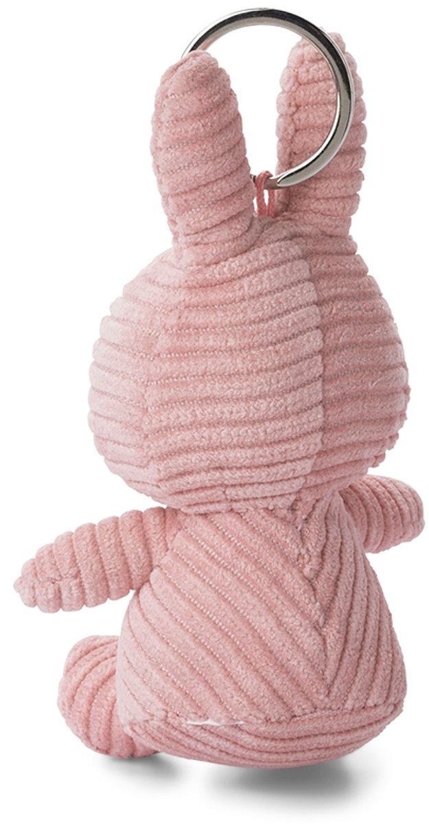 Bon Ton Toys Nijntje - Keychain ECO Corduroy Pink - 10 cm - 4" — afbeelding 2