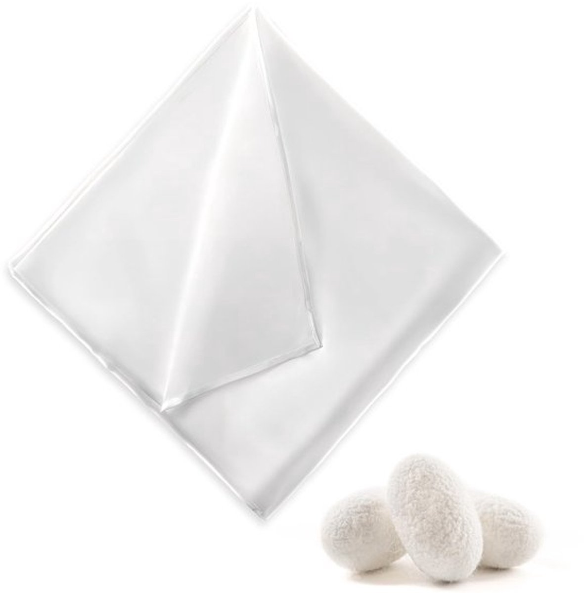 Zakdoek Zijden 35 x 35 cm - Herbruikbaar - Zachte Zakdoeken - Bruiloft - Cadeau voor Mannen - Hoogwaardig Materiaal - Pochet