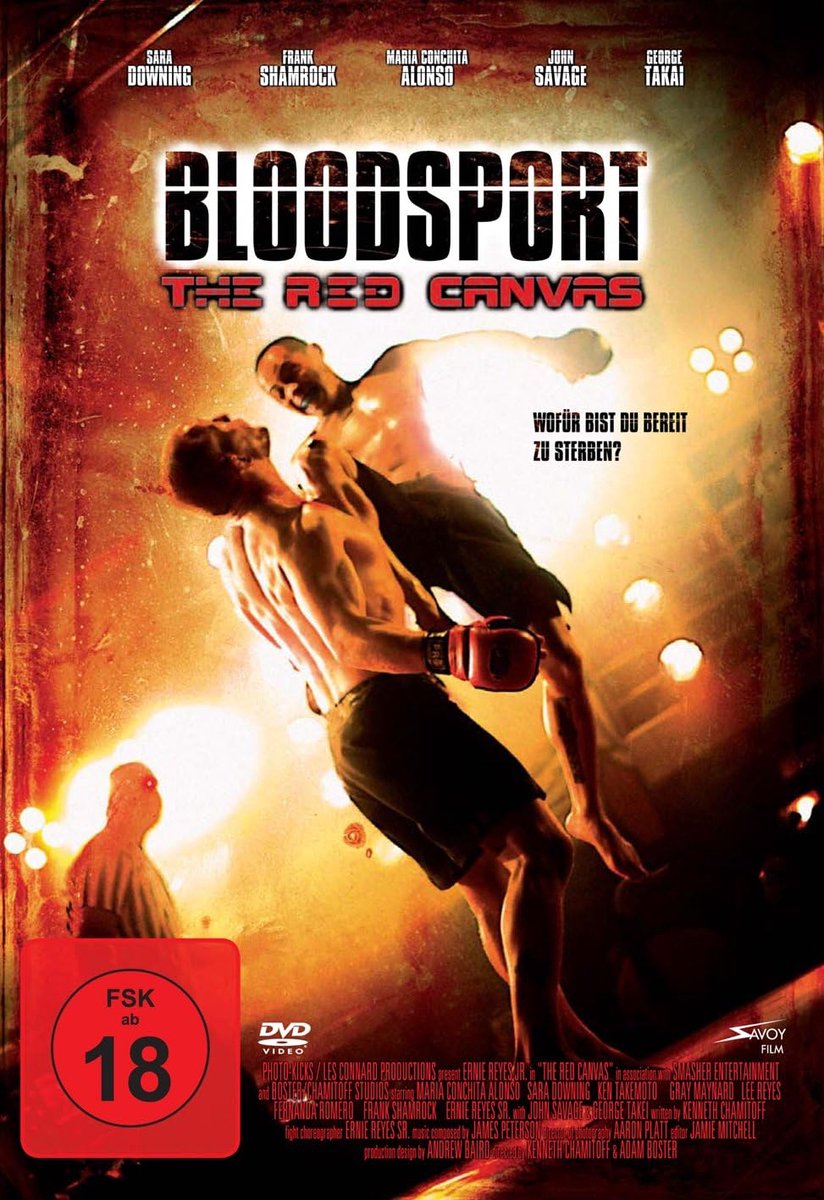 Bloodsport - The Red Canvas - Sportieve tas - Ideaal voor training en wedstrijden - ShopVlot