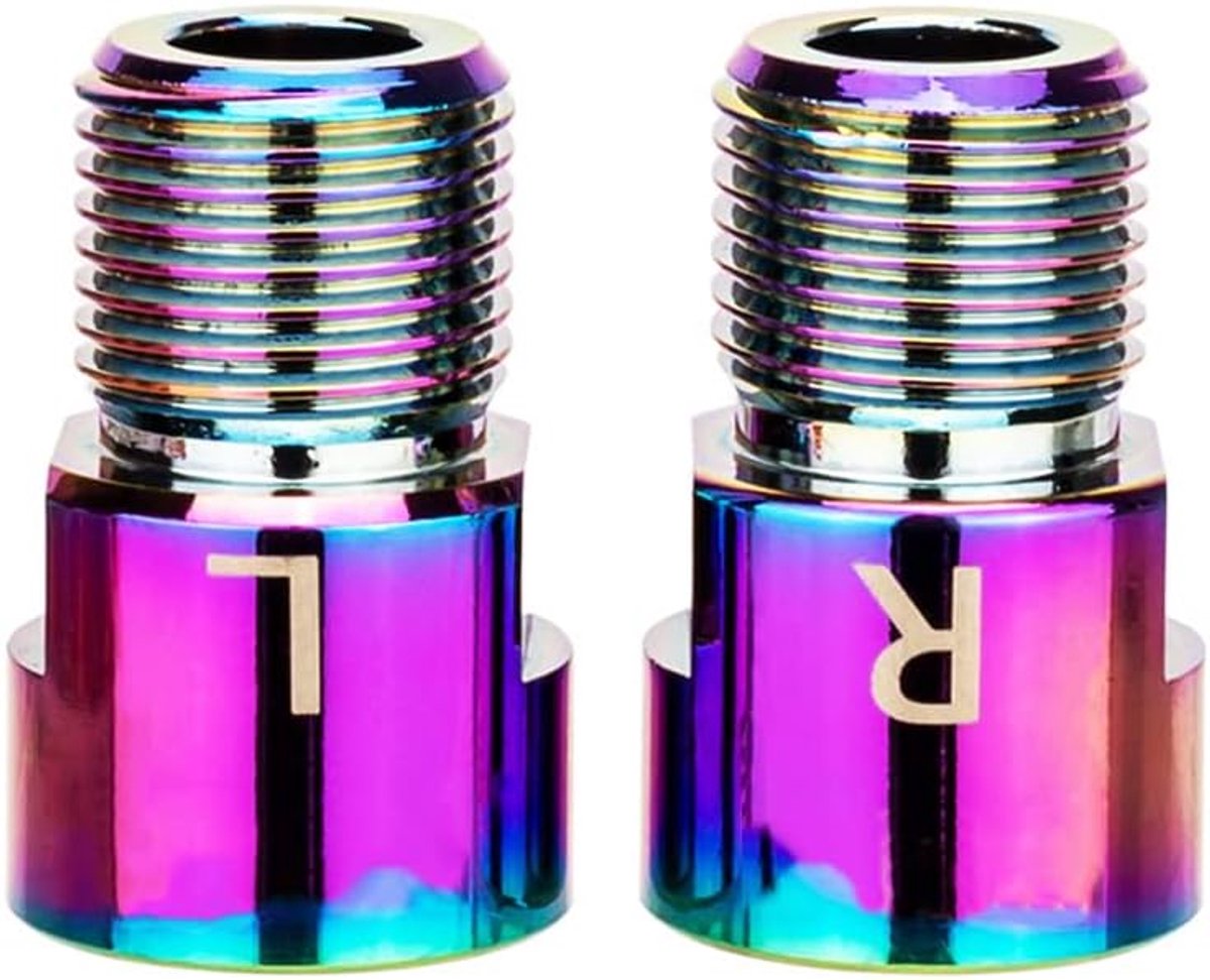 Fiets Pedalen Extender 20mm - Chrome Molybdeen Staal - Verbeterd Comfort - Geschikt voor MTB en Wegfiets - ShopVlot