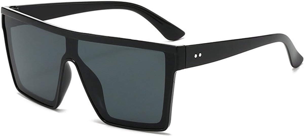 Zonnebril voor dames en heren - Overgroot frame - Plat bovendeel - Modieus design - ShopVlot