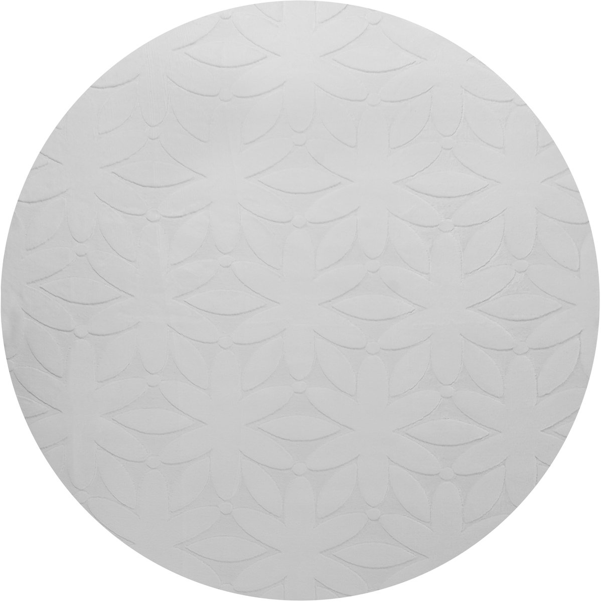 HOOD - Vloerkleed - Lichtgrijs - 160 cm - Polyester