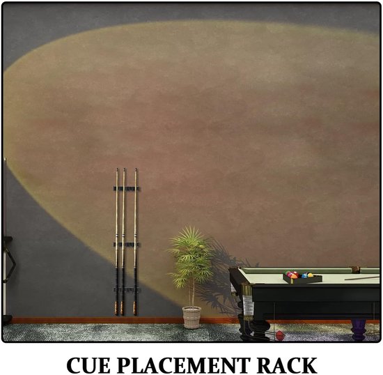 Solidchoice - 3 Stuks Pool Cue Steunen voor Billiard Accessoires — afbeelding 2