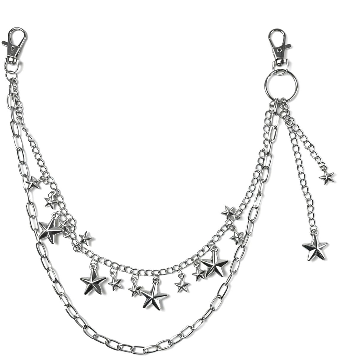 Solidchoice - Punk Hip Hop Broekketting voor Jeans