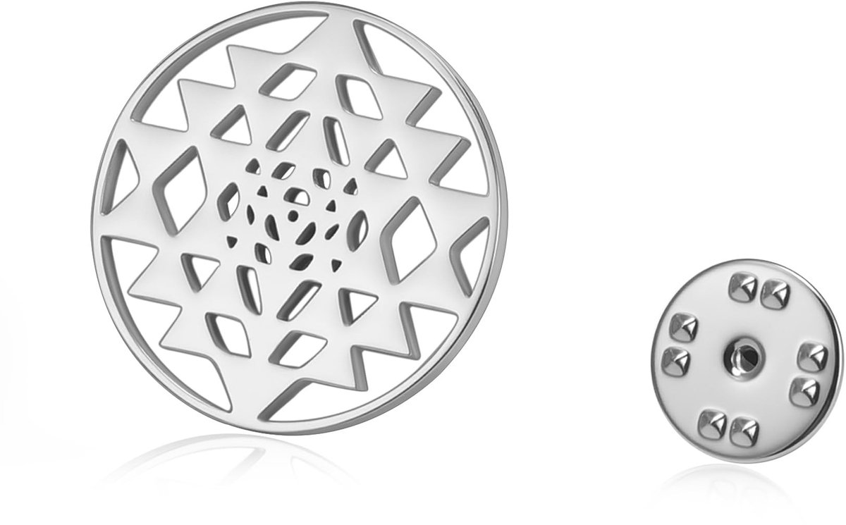 Solidchoice - Sri Yantra Chakra Broche voor Meditatie en Yoga