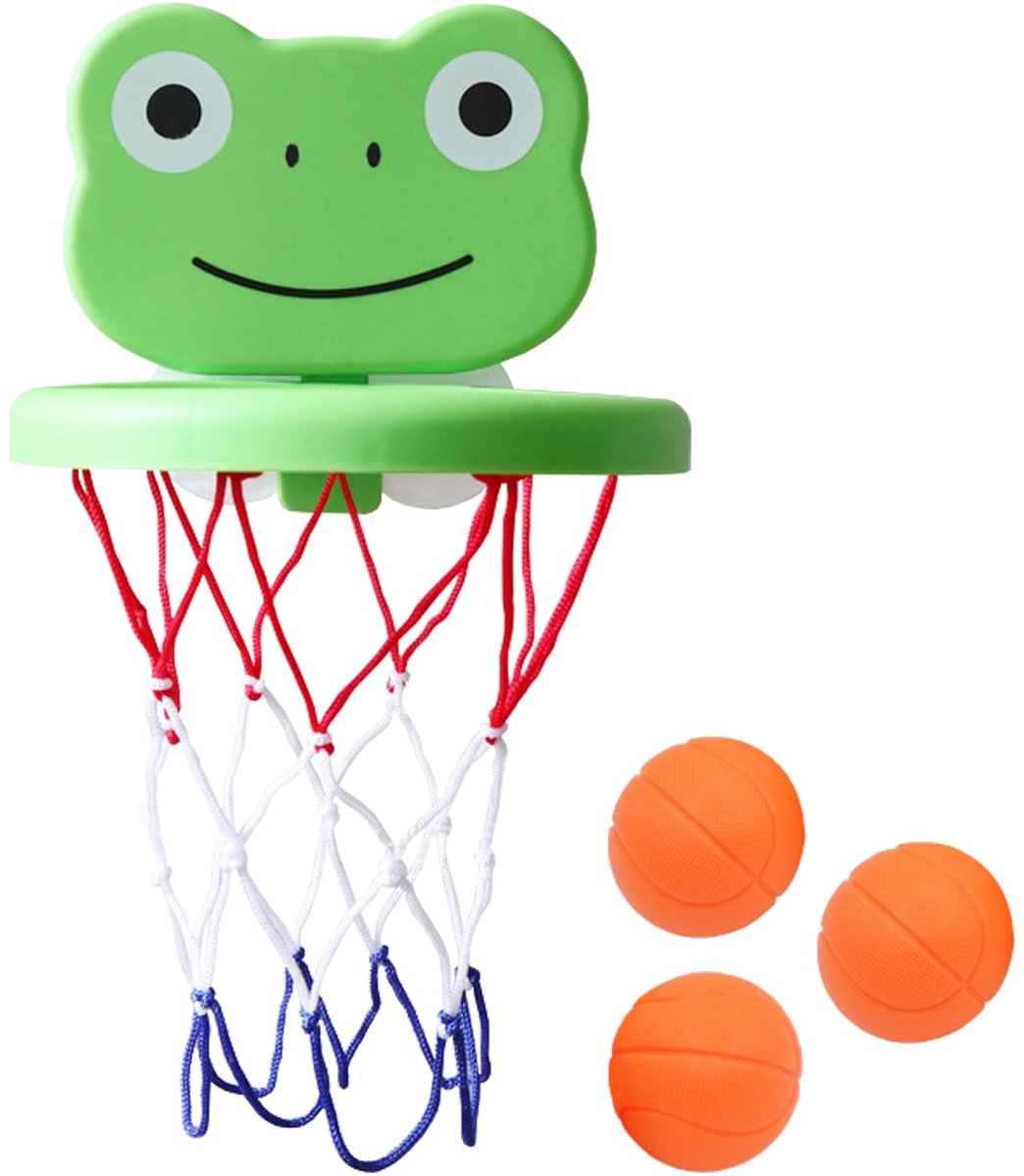 Solidchoice - Baby Bad Speelgoed met Mini Basketball Basket en 3 Ballen