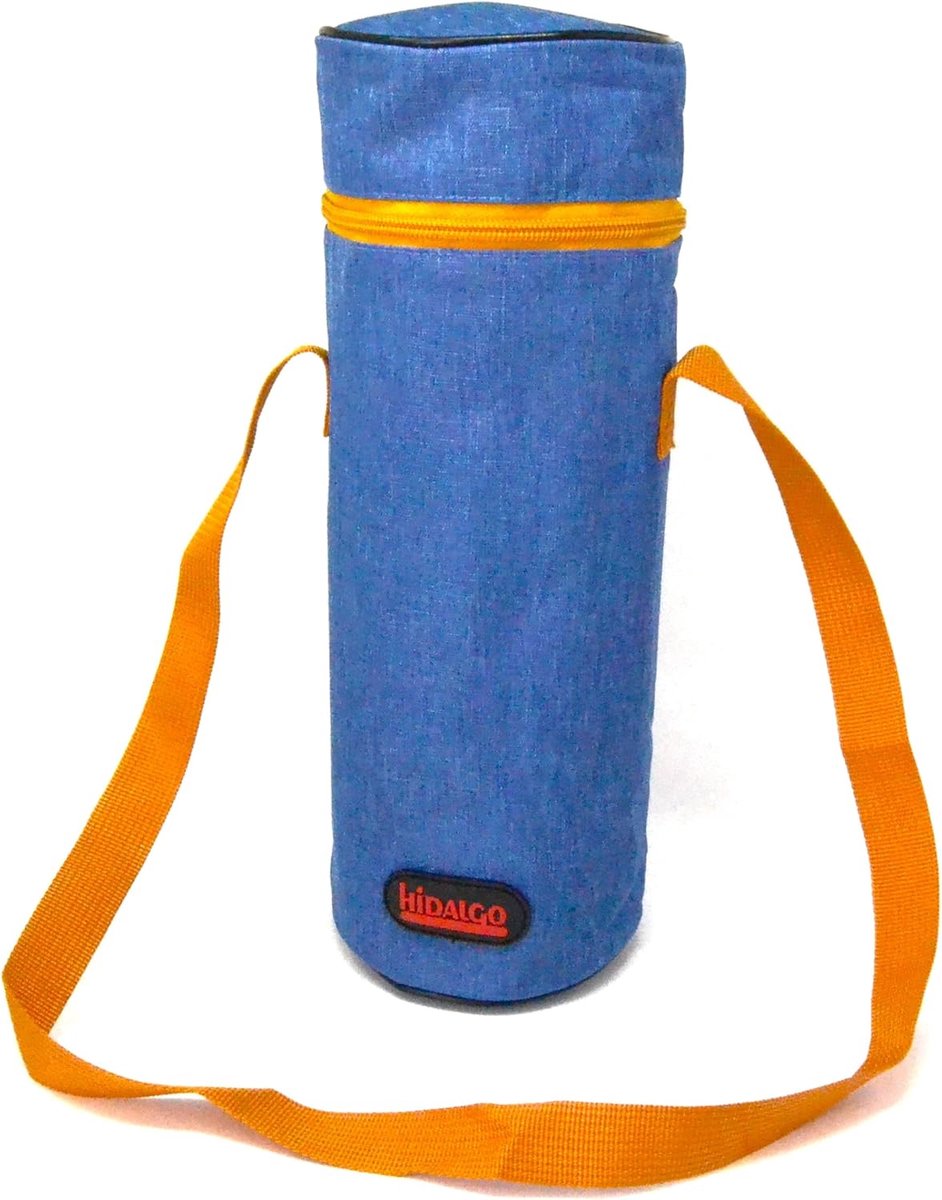 Blue cooler bag for bottle with belt, 1.5-2 l, blue, 2 l - ShopVlot