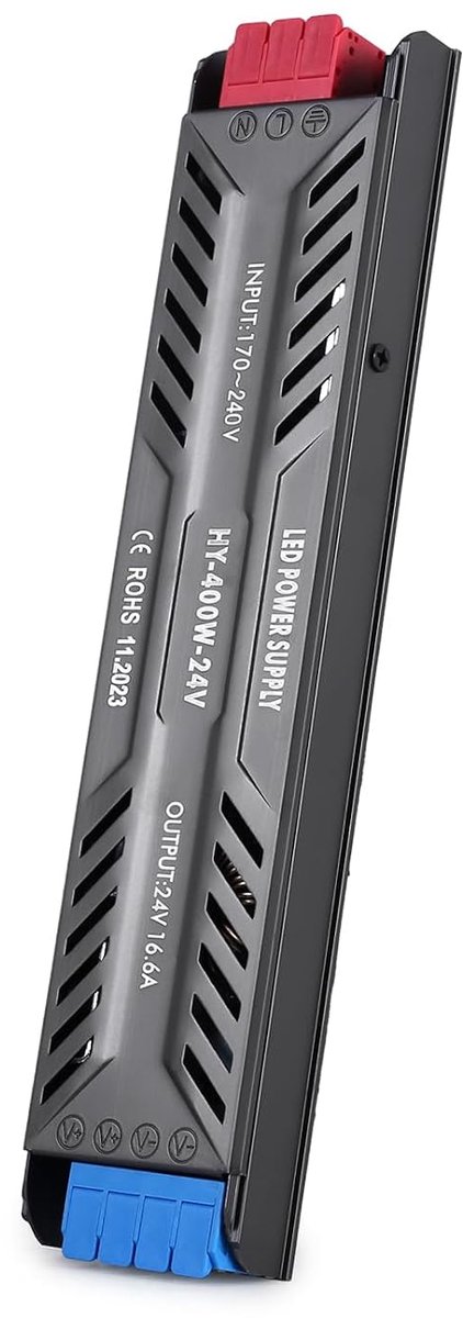 LED transformer 24V 400W - laagspanningsvoeding - constant voltage - ideaal voor LED strips - ShopVlot