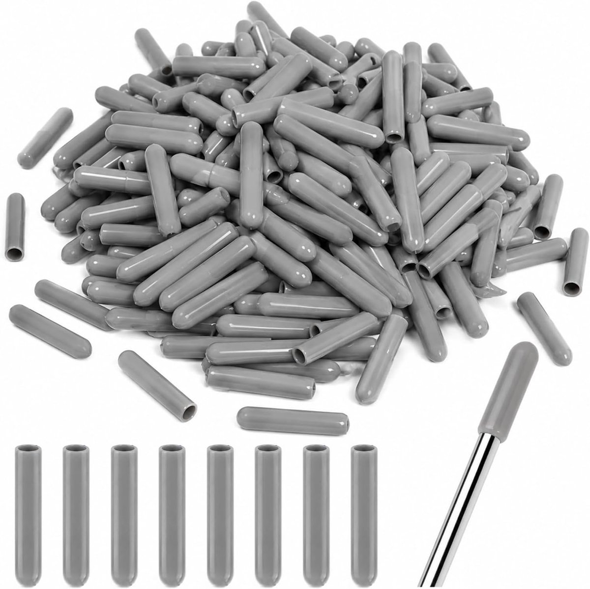 Afwasbakbeschermkapjes 200 stuks - universele pvc - voor vaatwassermanden - beschermt mandpunten - ShopVlot