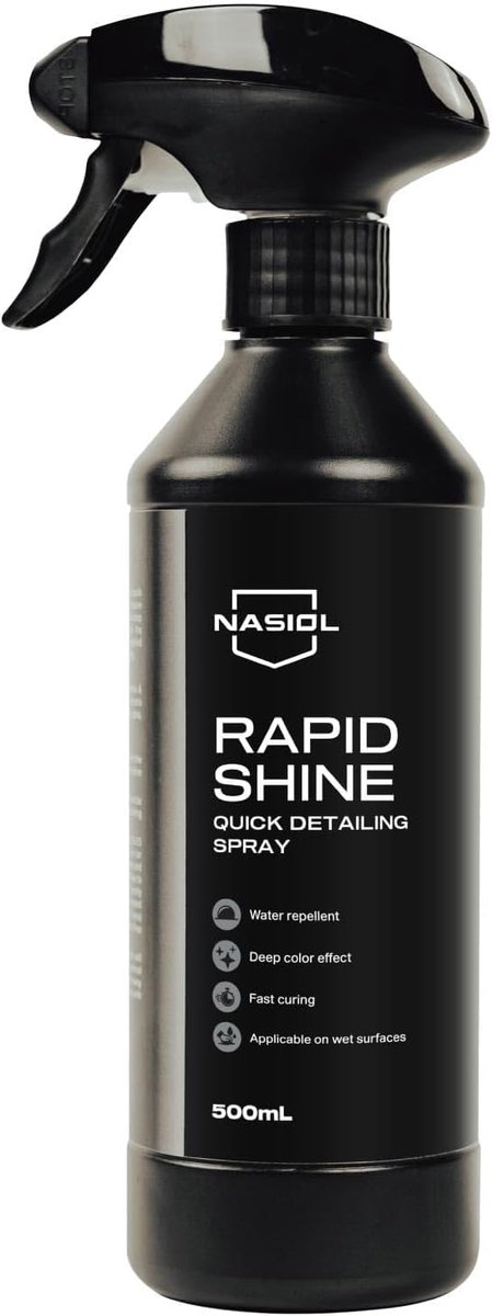 Auto detailspray 500 ml - hydrofobe glans - snelle reiniging - showroom afwerking - ShopVlot