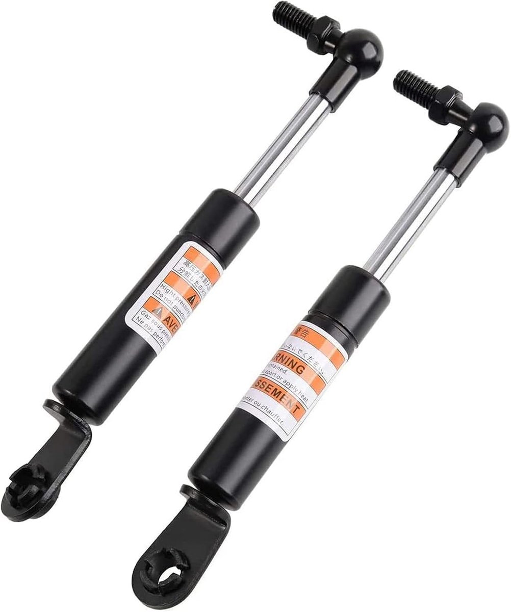 Motorfiets Schokdempers TMAX 500 - Opslagbox Houder - 2 Stuks Zwart - Comfortabel Zitgemak - ShopVlot