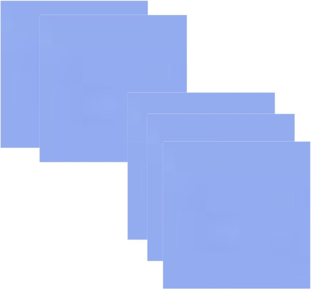 Siliconen thermische pad 100 x 100mm - herbruikbaar - 5 diktes (0,5mm/1mm/1,5mm/2mm/3mm) - ShopVlot