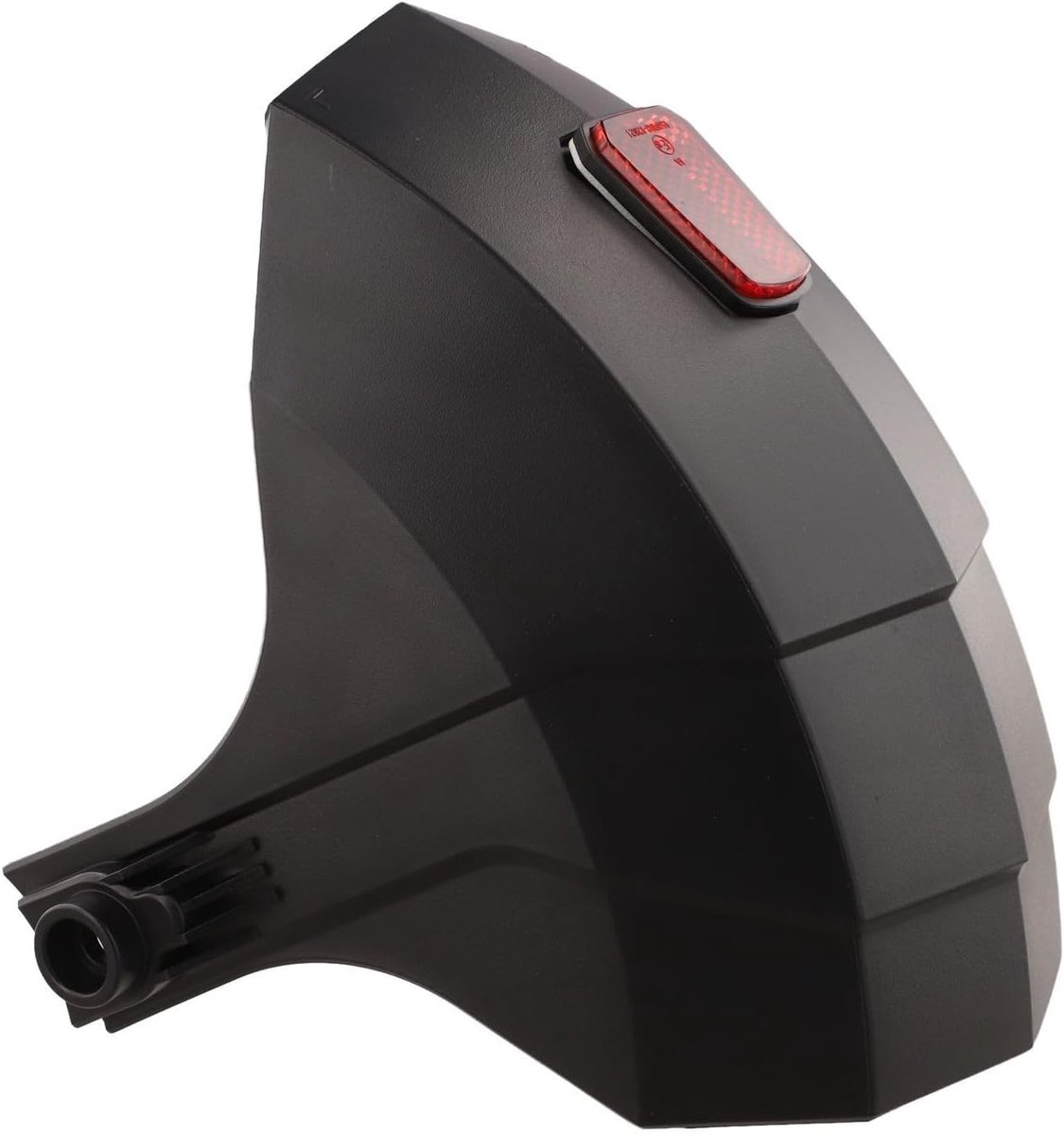 Vervangende spatbescherming achter voor Kukirin G3/G4 - zwart - met reflecterende lens - ShopVlot