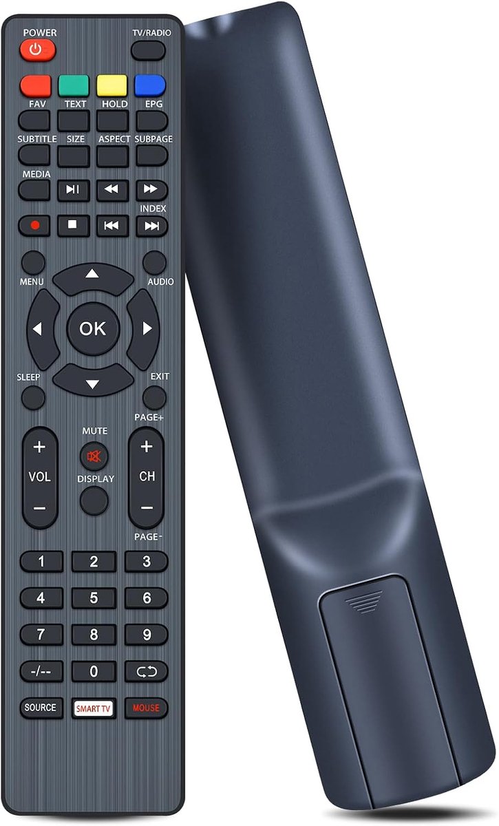 Afstandsbediening RM-C3411 RC159 - Vervangend voor JVC LT-24FD100, LT-32FD100 - Geen programmering nodig - ShopVlot