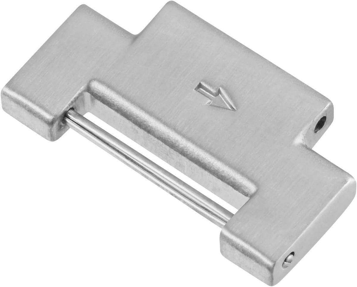 Metaallinks voor zware metalen horlogeband - 316L roestvrij staal - zilver - duurzame kwaliteit - ShopVlot