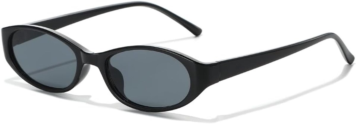 Zonnebril smal ovaal - retro jaren 90 - UV400 bescherming - stijlvol en trendy - ShopVlot