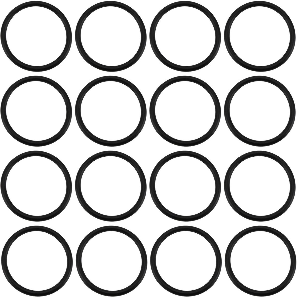 Rubber O-Ring 30x2.4mm - NBR Afdichtring - Slijtvast en Oliebestendig - Voor Hydraulische Apparatuur - ShopVlot