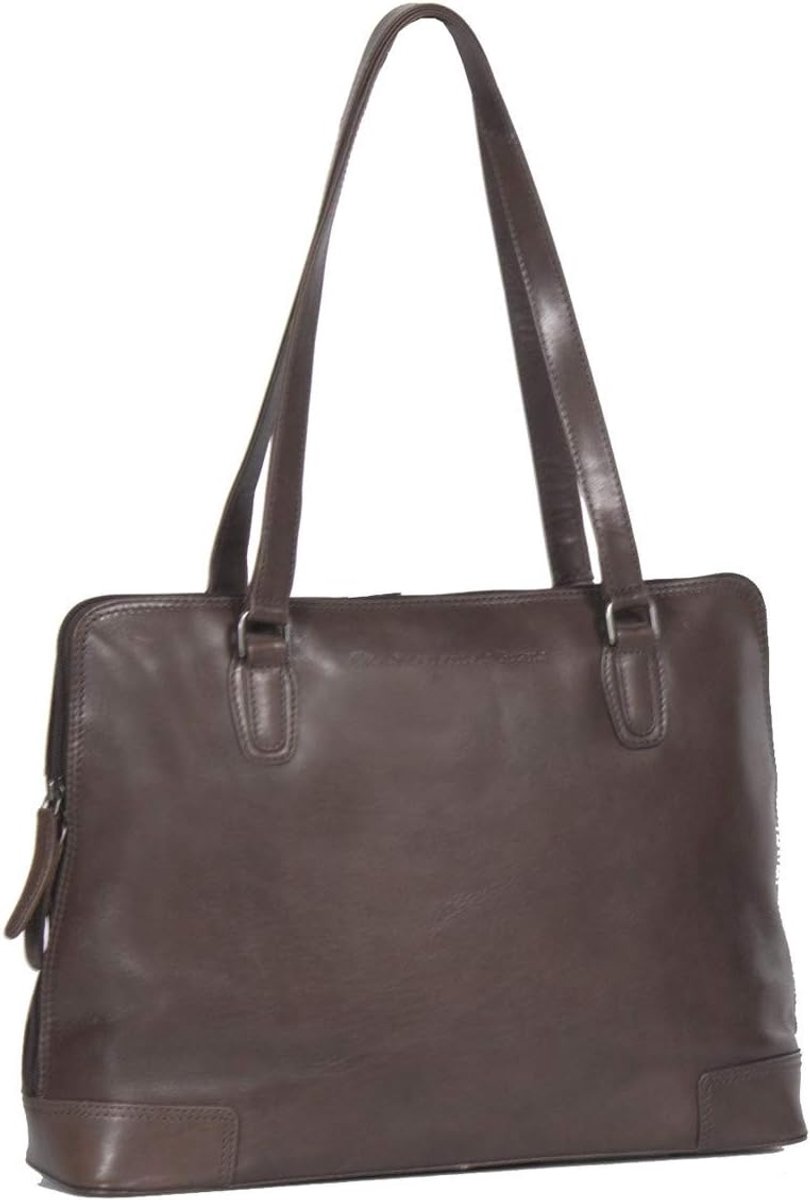 Schoudertas medium - leer - trendy design - perfect voor dagelijks gebruik - ShopVlot