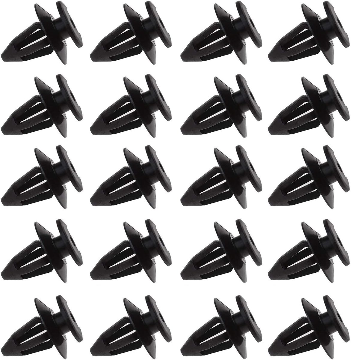 Deurpaneel montageclips 50 stuks - plastic bevestigingsrivet - duurzaam en praktisch gebruik - ShopVlot