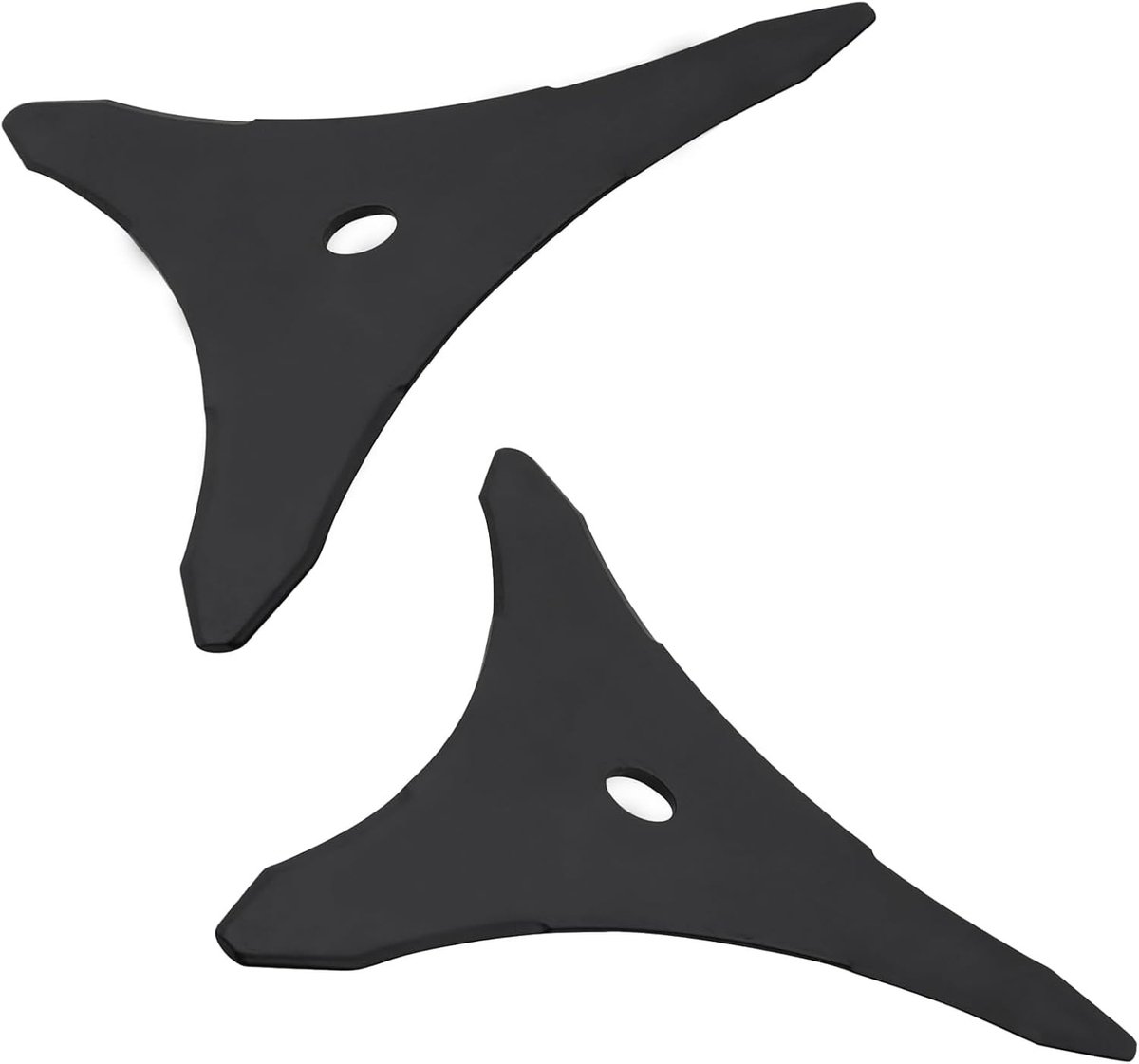 Bosmaaier Mes - Zwart - Gatdiameter 25,4 mm - Hoogwaardig Mangaanstaal - Voor Gazon en Tuinen