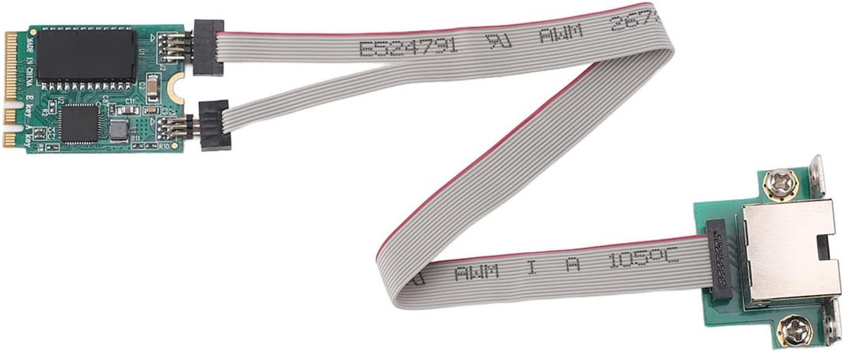 M.2 Ethernet Netwerkkaart 2.5G - RTL8111H - Multi Gigabit - Betrouwbare datatransfer - ShopVlot