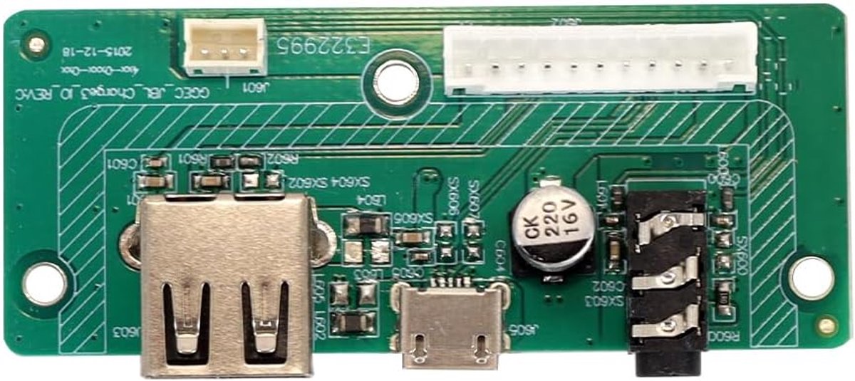Vervangen van de luidsprekerlaadpoort, printplaat voor Bluetooth-luidspreker met snellaadmodule, voor Charge 3 GG - ShopVlot