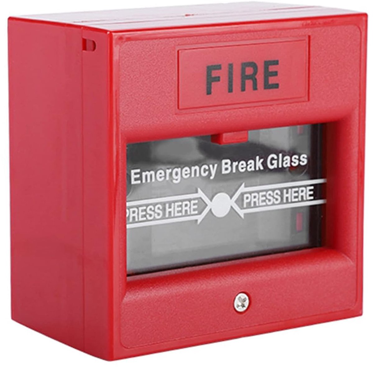 Emergency Break Glass Knob Exit Fire Alarm Button Unlock Security Glass Break Alarm Switch For Shopping Mall Office - ShopVlot