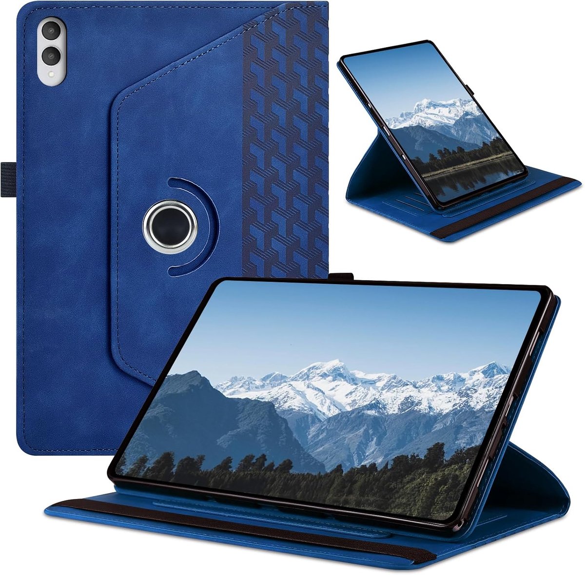 CASAFUNY Hoes voor Samsung Galaxy Tab S11 Ultra Tablet Beschermhoes Multi-Angle Stand Cover Case, Blocs de - ShopVlot